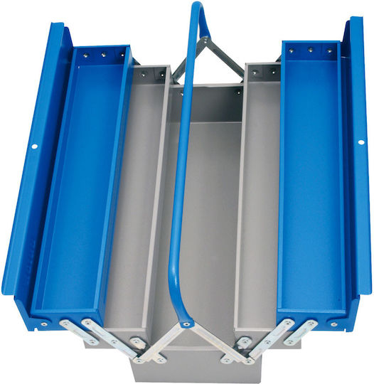 Unior 911/5 Hand Tool Case Metallic 5 Slots Dimensions: W46xD22.5xH21cm