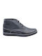 Leder Schwarz Herrenstiefel