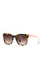 Furla Women's Sunglasses with Brown Tartaruga Plastic Frame and Brown Gradient Lens SFU069 0816