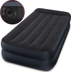 Intex Φουσκωτό Στρώμα Ύπνου Μονό με Ενσωματωμένη Ηλεκτρική Τρόμπα Pillow Rest Raised Bed 191x99x42εκ.