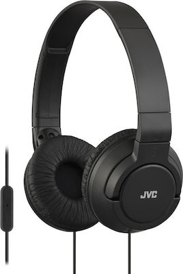 JVC HA-SR185 Wired On Ear Headphones Blacα HA-SR185-B-E