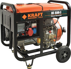Kraft WS 8500-3 Трофазен Генератор Дизел Четири...
