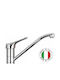 Paini Pilota Kitchen Faucet Counter Silver