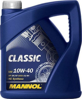 Mannol Ημισυνθετικό Λάδι Αυτοκινήτου Classic 10W-40 5lt