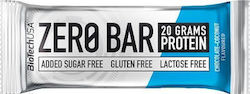 Biotech USA Zero Bar с Нативен Суроватъчен Изолат Протеинова Бара с Вкус Шоколад Кокос 50гр Biotech USA Zero Bar с Нативен Суроватъчен Изолат Протеинова Бара с Вкус Шоколад Кокос 50гр