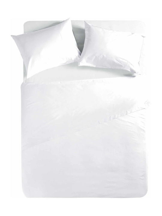 Nef-Nef Sheet for Single Bed 170x270cm. Basic 011708 200 White