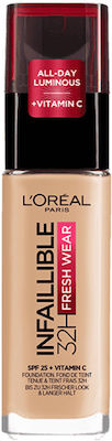 L'Oreal Paris Infaillible 32H Fresh Wear Liquid Make Up 120 Vanilla 30ml