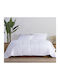 Nef-Nef Homeware Duvet Single with Hollowfiber Filling 160x220cm White 8 togs Togs