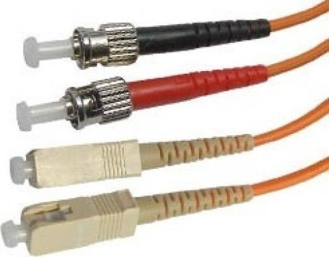 Optical Fiber Cable ST-SC 3m Orange