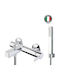 Fiore Katana Mischbatterie Badewanne Komplettes Set Bronze