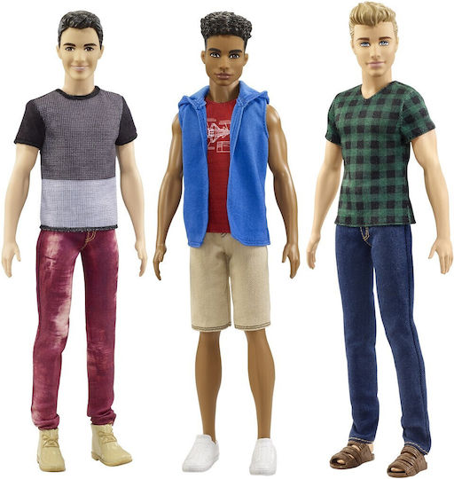 Barbie Ken/Ryan Boy Doll Ken for 3+ years+ Years 32cm (Various Designs/Assortments of Designs) 1pc