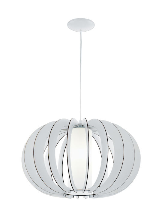 Eglo Stellato Pendant Light Single-Light for Socket E27 White