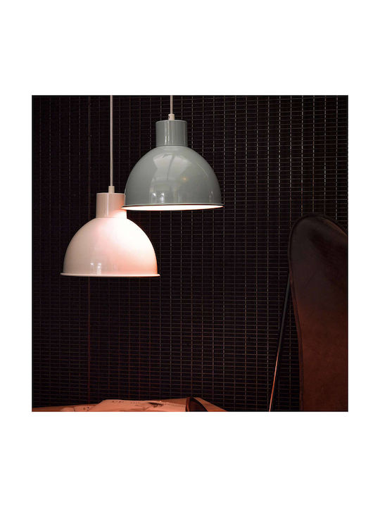 Eglo Truro Green Bell Ceiling Light with E27 So...