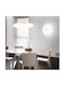 Ideal Lux Glory SP3 D70 Adjustable Pendant Light White for 5 Bulbs E27 60x70x25cm