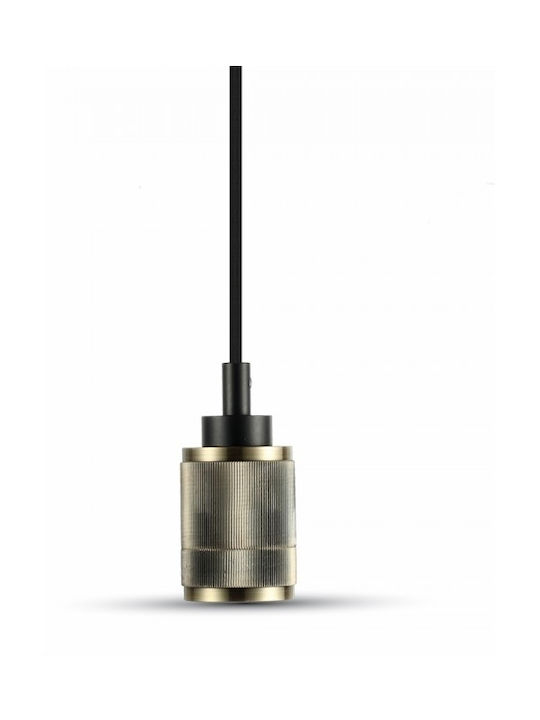 V-TAC Pendant Light Suspension for Socket E27 Bronze