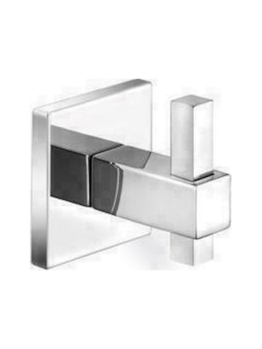 Sanco Strong 23108-A03 Haken Badezimmer Einzeln Schrauben Silber