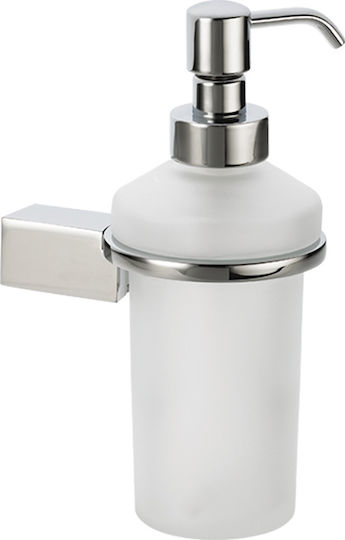 Verdi Kappa Montat pe perete Dispenser Sticlă Argintiu 500ml