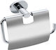 Verdi Sigma Inox Paper Holder Wall Mounted Silver