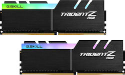 G.Skill Trident Z RGB 16GB DDR4 RAM cu 2 module (2x8GB) și Viteză 3200 pentru Desktop