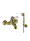 Viospiral Miro Mixing Retro Bathtub Shower Faucet Complete Set Bronze