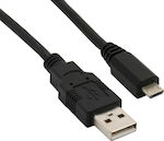 Sharkoon Regular USB 2.0 to micro USB Cable Μαύρο 2m