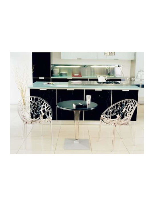 Crystal Stühle Speisesaal Clear Transparent 1Stück 59x60x80cm