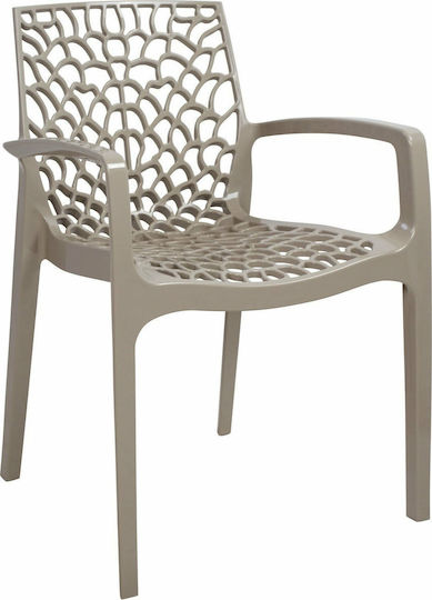 Stuhl Gruvyer Beige 55x54x81.5cm