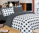 Le Blanc Bettdecken-Set Großes Doppelbett 220x240cm Premium Star Oxford Weiß 3Stück