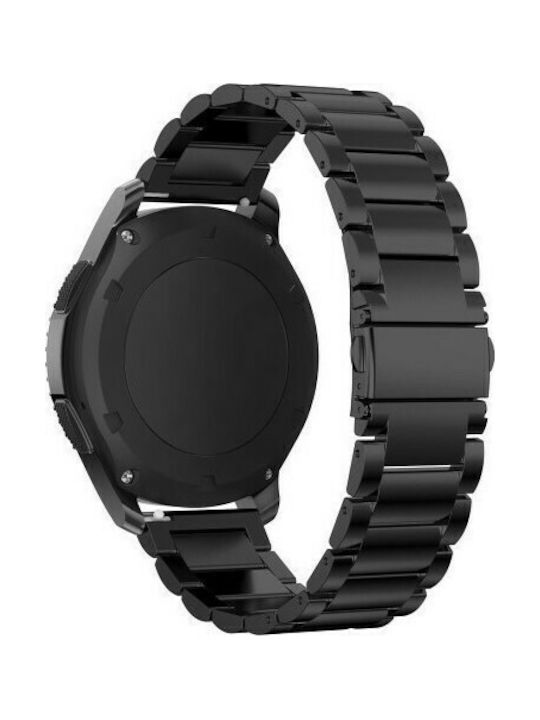Strap Stainless Steel Black Galaxy Watch 46mm Gear S3
