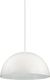 Ideal Lux Don SP1 Small Pendant Light Single-Light Bell for Socket E27 White