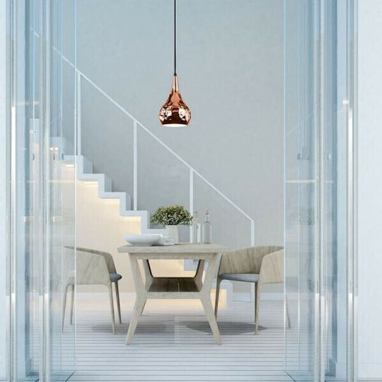 V-TAC Pendant Light Silver 18cm