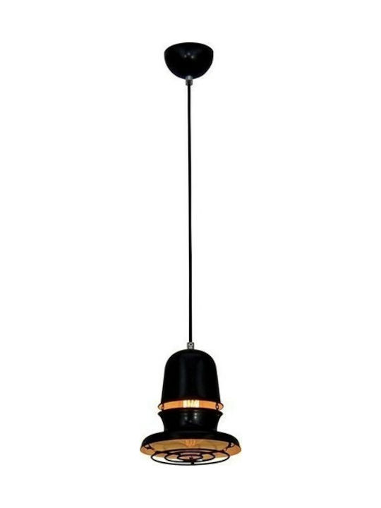 Home Lighting Dion Pendant Light Single-Light Black