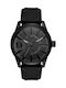 Diesel Watch Battery with Black Rubber Strap DZ1807