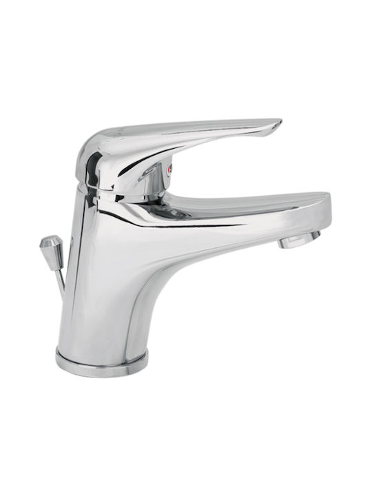 Viospiral Elit Mixing Sink Faucet Silver