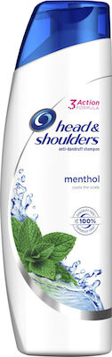 Head & Shoulders Cool Menthol Shampoos Against Dandruff for All Hair Types 360ml