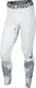 Nike Hyperwarm Tight AOP Ανδρικό Αθλητικό Κολάν Μακρύ Λευκό
