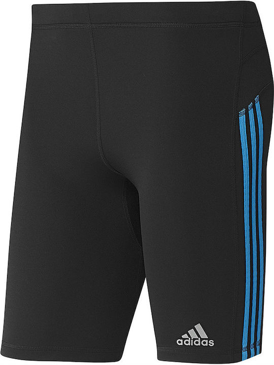 adidas Response Ανδρικό Αθλητικό Κολάν Κοντό Μαύρο