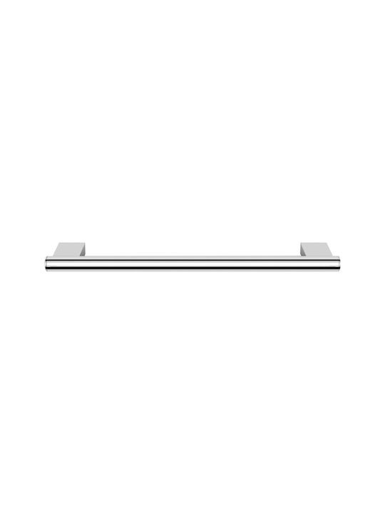 Langberger Series 280 Single Wall-Mounted Bathroom Rail ​60x7cm Silver