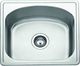 Gloria Tetras 420 18-1112 Drop-In Chiuvetă Inox Satinat L45.5xW38.5cm Argintiu