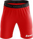 Zeus Bermuda Elastic Pro Herren Sportleggings Kurz Rot