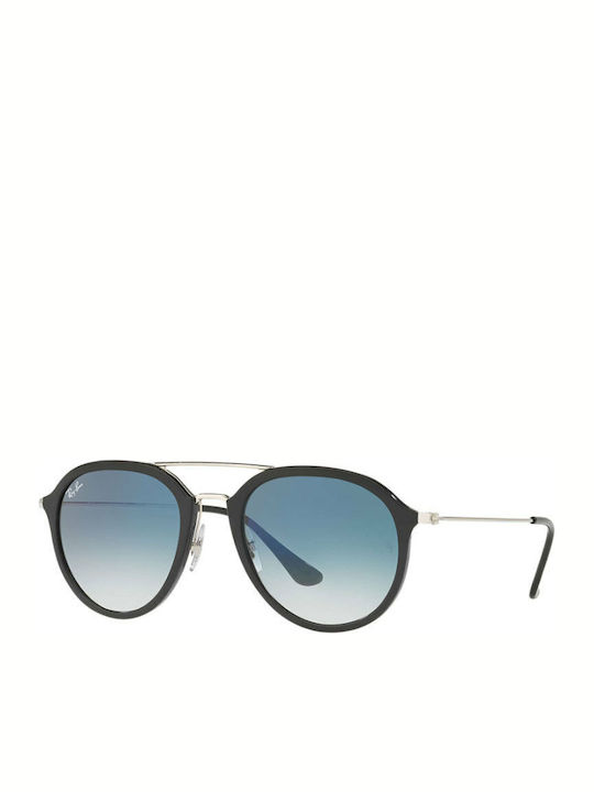 Ray Ban Sunglasses with Black Frame and Blue Gradient Lens RB4253 62923F