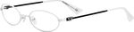 Emporio Armani Metal Eyeglass Frame White