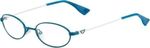 Emporio Armani Metal Eyeglass Frame Blue