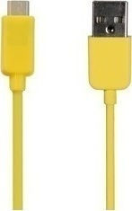 Gfun Regulär USB 2.0 auf Micro-USB-Kabel Gelb 1m (78-MUSBYL) 1Stück