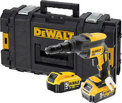 Dewalt Șurubelniță pentru gips-carton Baterie Fără perii 18V 2x5Ah