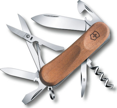 Victorinox Evowood Swiss Army Knife with Blade made of Stainless Steel