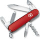 Victorinox Sportsman Schweizer Armee-Messer 10 Werkzeuge Rote Farbe