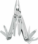 Leatherman Sidekick Multitool Silber mit Klinge aus Rostfreier Stahl in Scheide