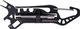 Leatherman Rail Πολυεργαλείο Μπρελόκ Μαύρο