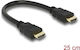DeLock HDMI 1.4 High Speed 1080p 120Hz Cable HDMI Male - HDMI Male 0.25m Black